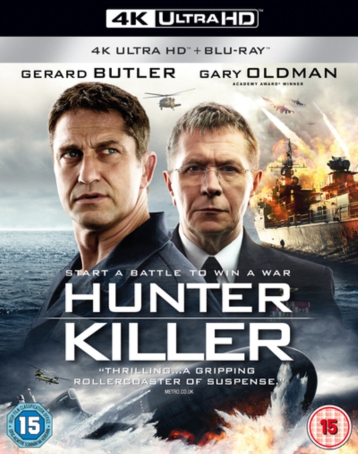 Hunter Killer, Blu-ray BluRay