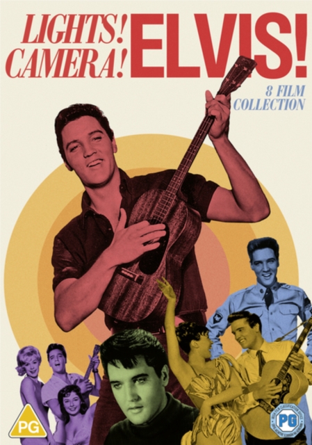 Lights! Camera! Elvis!: 8 Film Collection, DVD DVD