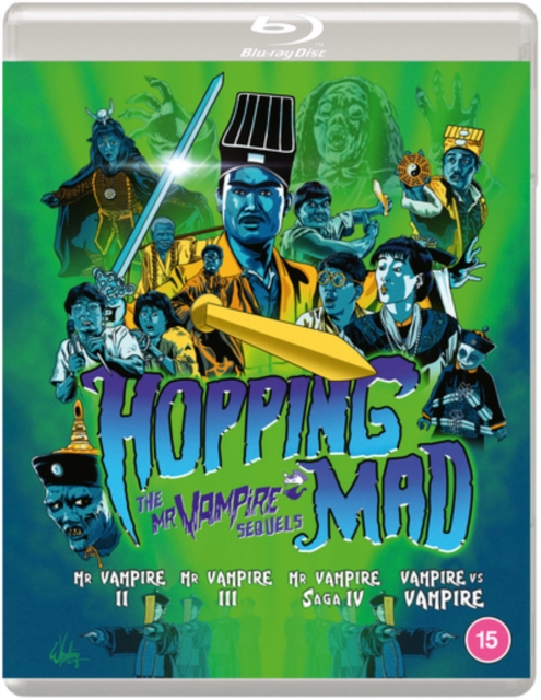 Hopping Mad - The Mr Vampire Sequels, Blu-ray BluRay