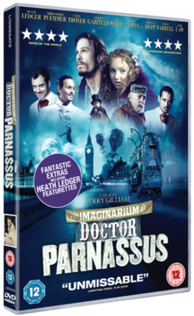 The Imaginarium of Doctor Parnassus, DVD DVD