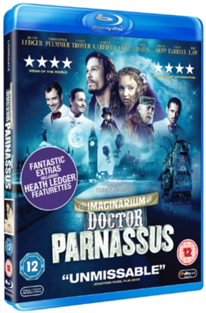 The Imaginarium of Doctor Parnassus, Blu-ray BluRay