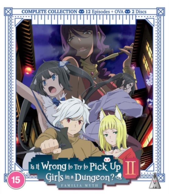 Is It Wrong to Try to Pick Up Girls in a Dungeon?: Season 2, Blu-ray BluRay