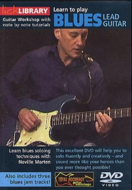 Lick Library: Learn to Play Blues Lead Guitar, DVD  DVD