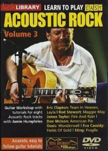 Lick Library: Learn to Play Easy Acoustic Rock - Volume 3, DVD  DVD