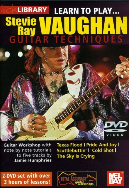 Lick Library: Learn to Play Stevie Ray Vaughan, DVD  DVD