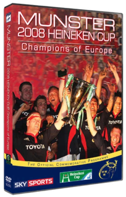 Munster Rugby: Champions of Europe 2008, DVD  DVD