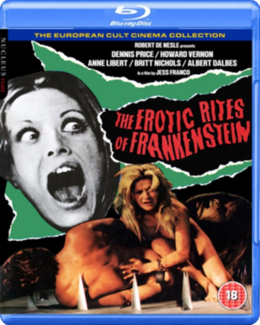 The Erotic Rites of Frankenstein, Blu-ray BluRay