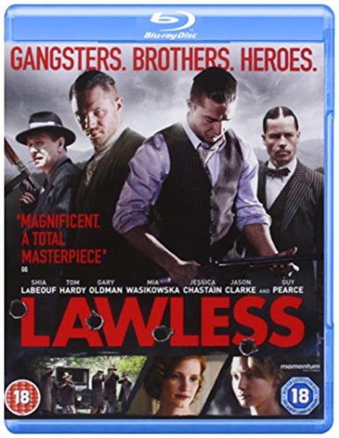 Lawless, Blu-ray  BluRay
