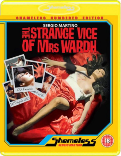 The Strange Vice of Mrs Wardh, Blu-ray BluRay