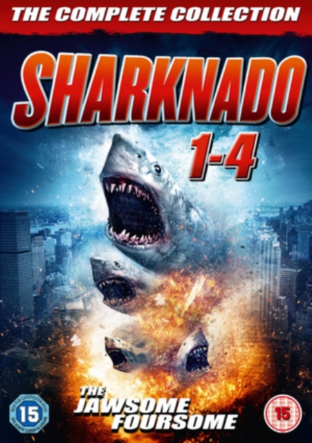 Sharknado 1-4, DVD DVD