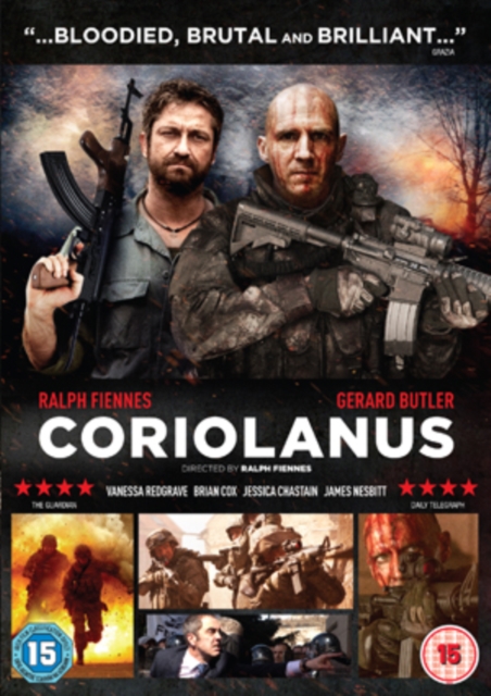 Coriolanus, DVD  DVD