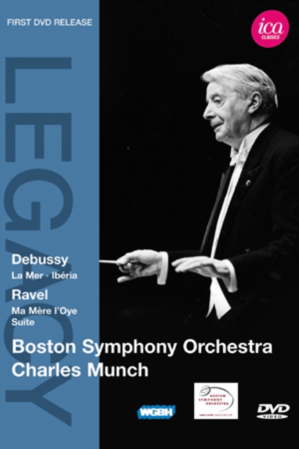 Charles Munch: Debussy/Ravel (Boston Symphony Orchestra), DVD DVD