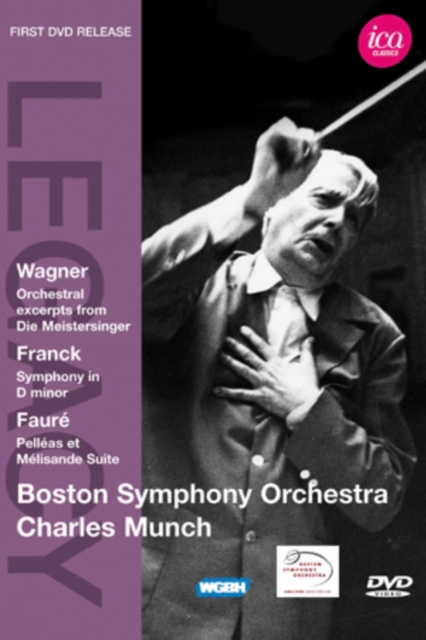 Charles Munch: Wagner/Franck/Faure (Boston Symphony Orch.), DVD DVD