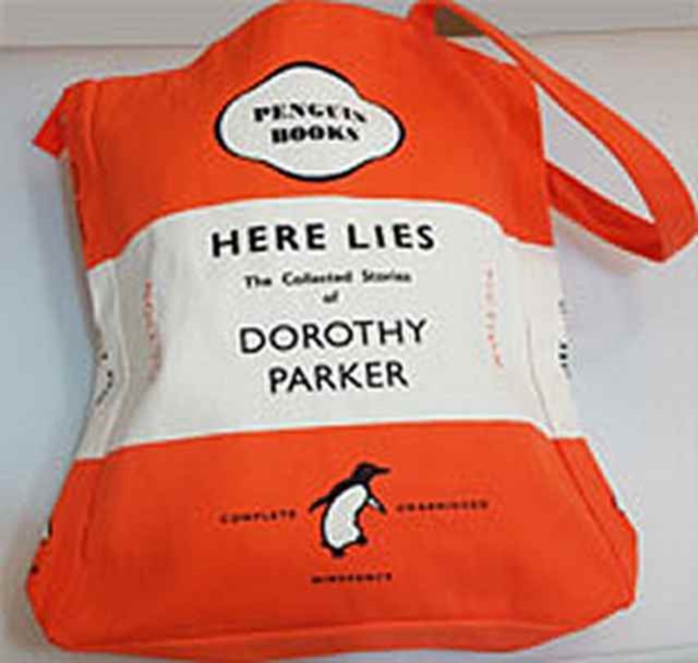 HERE LIES - DOROTHY PARKER BOOK BAG,  Book