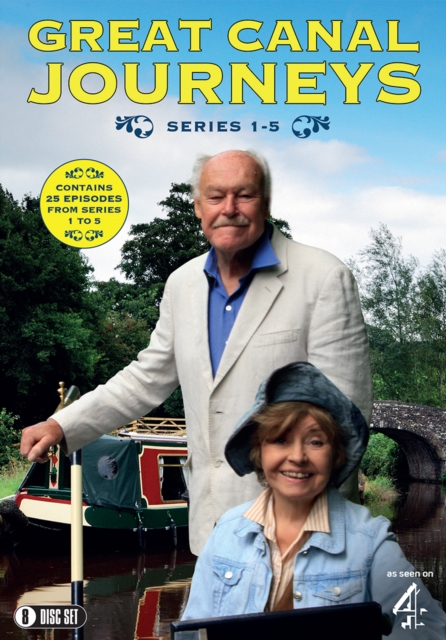 Great Canal Journeys: Series 1-5, DVD DVD