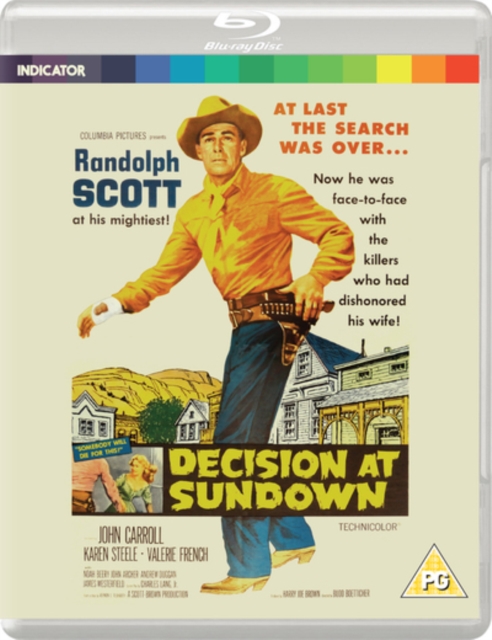 Decision at Sundown, Blu-ray BluRay