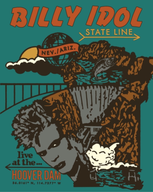 Billy Idol: State Line - Live at the Hoover Dam, Blu-ray BluRay