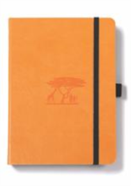 Dingbats Earth Tangerine Serengeti Journal - Dotted, Paperback Book