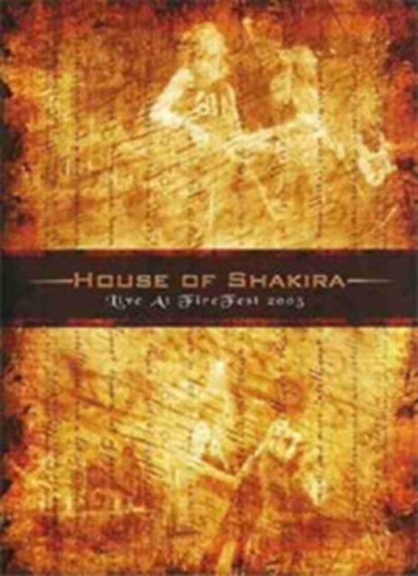 House of Shakira: Live at Fire Fest 2005, DVD  DVD