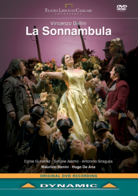 La Sonnambula: Teatro Lirico Di Cagliari (Benini), DVD DVD