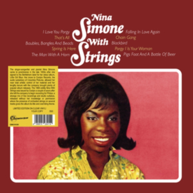 Nina Simone With Strings, Vinyl / 12" Album (Clear vinyl) Vinyl