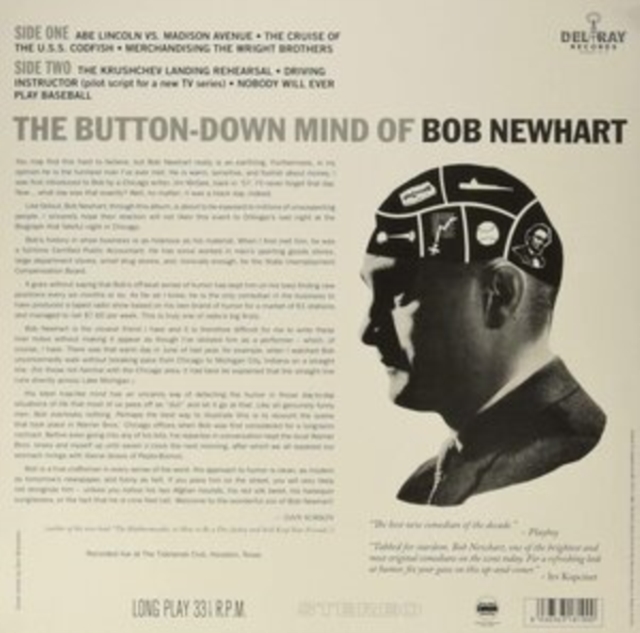 The Button-down Mind of Bob Newhart, Vinyl / 12" Album Vinyl