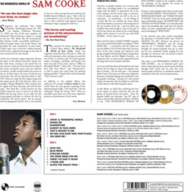 The wonderful world of Sam Cooke, Vinyl / 12" Album Vinyl