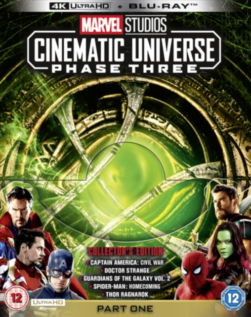 Marvel Studios Cinematic Universe: Phase Three - Part One, Blu-ray BluRay