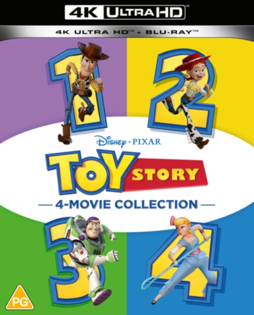 Toy Story: 4-movie Collection, Blu-ray BluRay