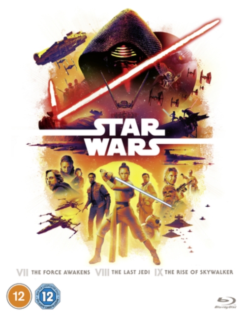 Star Wars Trilogy: Episodes VII, VIII and IX, Blu-ray BluRay