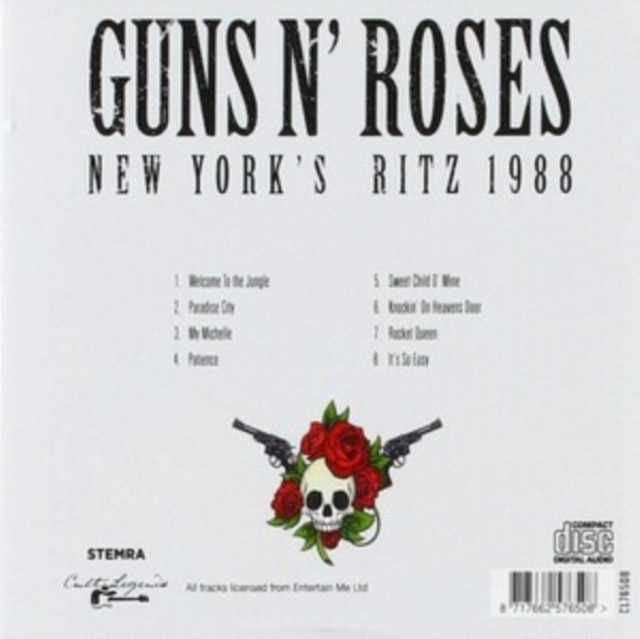 New York's Ritz 1988: Live Radio Broadcast, Vinyl / 12" Album Vinyl