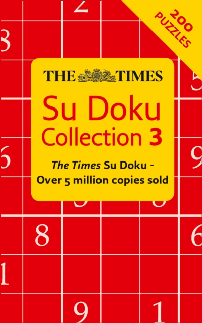 The Times Su Doku Collection 3, Paperback / softback Book