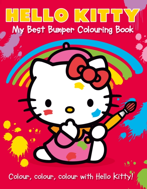 Hello Kitty: My Best Bumper Colouring Book, Paperback Book