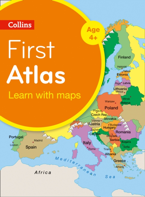 Collins First Atlas, Hardback Book