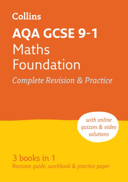 AQA GCSE 9-1 Maths Foundation All-in-One Complete Revision and Practice : Ideal for the 2024 and 2025 Exams, Paperback / softback Book