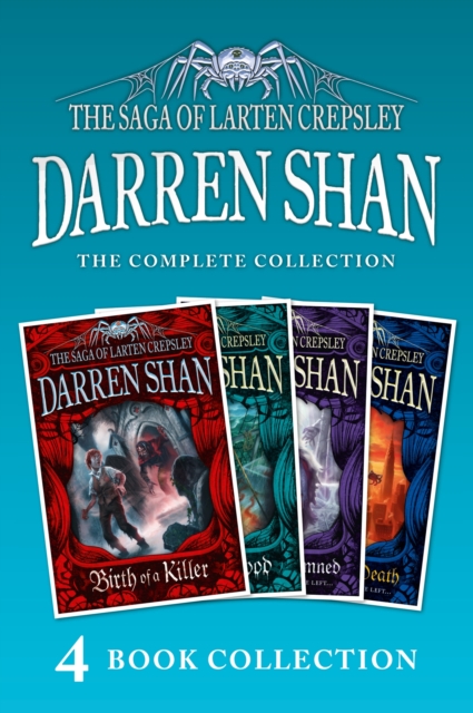 The Saga of Larten Crepsley 1-4 (Birth of a Killer; Ocean of Blood; Palace of the Damned; Brothers to the Death), EPUB eBook