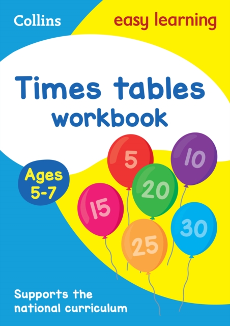Times Tables Workbook Ages 5-7 : Ideal for Home Learning, Paperback / softback Book
