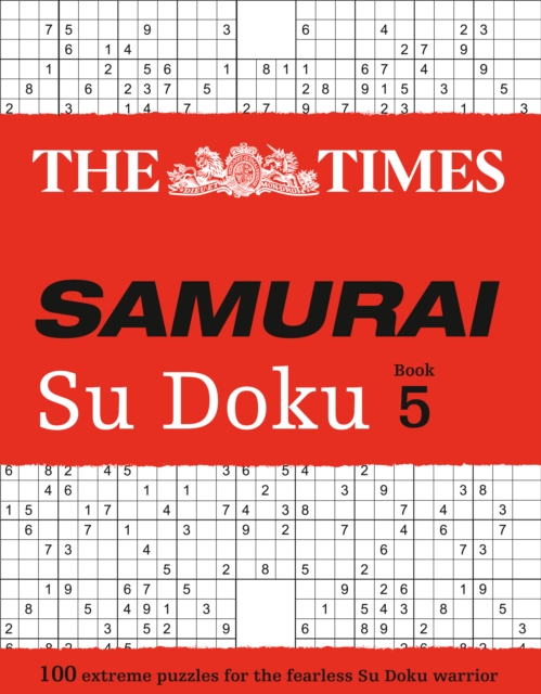The Times Samurai Su Doku 5 : 100 Challenging Puzzles from the Times, Paperback / softback Book