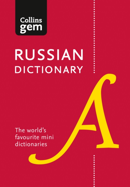Russian Gem Dictionary : The World's Favourite Mini Dictionaries, Paperback / softback Book