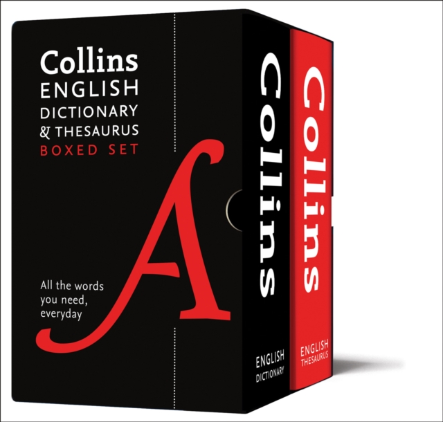 English Dictionary and Thesaurus Boxed Set : All the Words You Need, Every Day, Multiple-component retail product, slip-cased Book