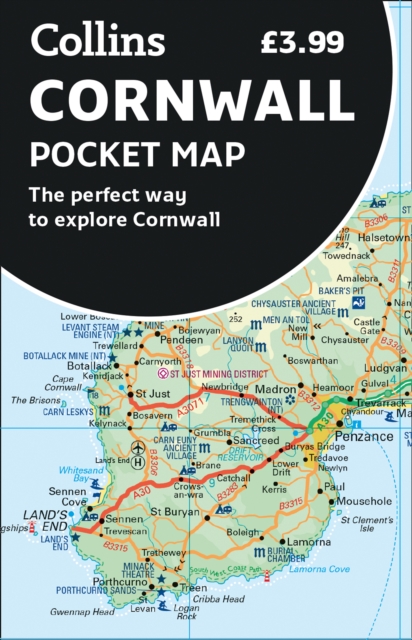 Cornwall Pocket Map : The Perfect Way to Explore Cornwall, Sheet map, folded Book