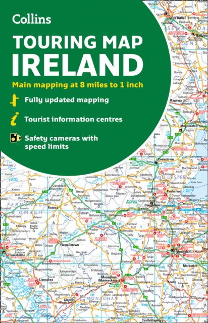 Collins Ireland Touring Map, Sheet map, folded Book