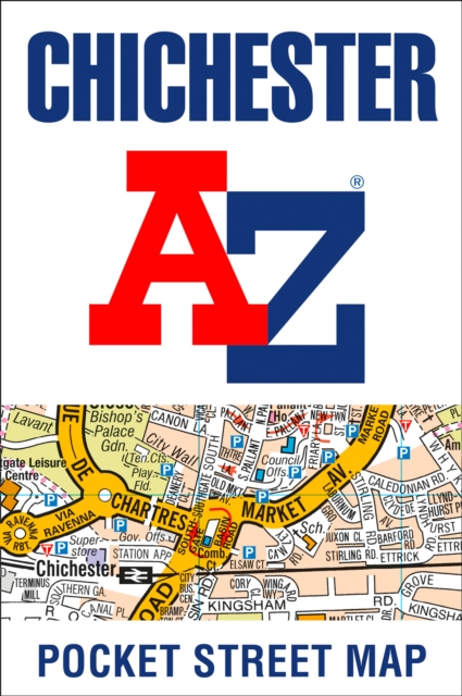 Chichester A-Z Pocket Street Map, Sheet map, folded Book