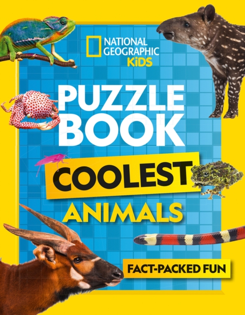 Puzzle Book Coolest Animals : Brain-Tickling Quizzes, Sudokus, Crosswords and Wordsearches, Paperback / softback Book