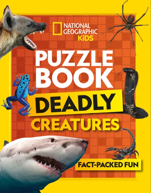 Puzzle Book Deadly Creatures : Brain-Tickling Quizzes, Sudokus, Crosswords and Wordsearches, Paperback / softback Book