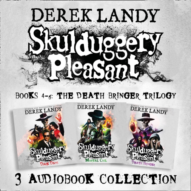 Skulduggery Pleasant: Audio Collection Books 4-6: The Death Bringer Trilogy : Dark Days, Mortal Coil, Death Bringer, eAudiobook MP3 eaudioBook