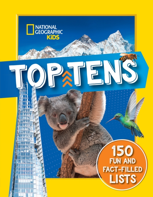 Top Tens : 1500 Facts About the Biggest, Longest, Fastest, Cutest Things on the Planet!, Paperback / softback Book