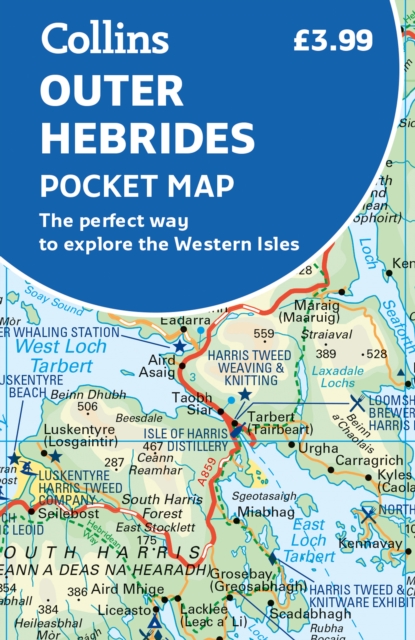 Outer Hebrides Pocket Map : The Perfect Way to Explore the Western Isles, Sheet map, folded Book