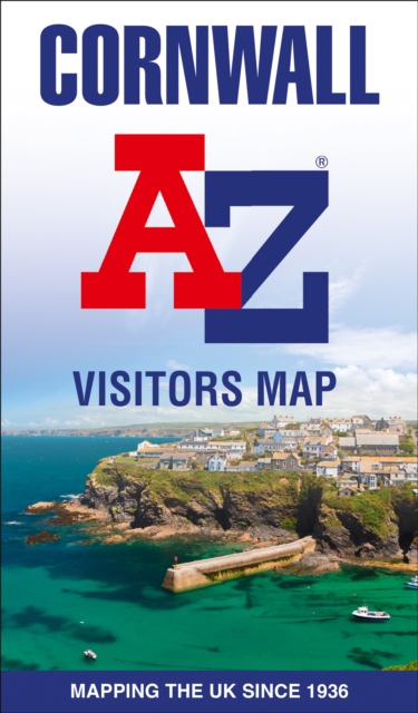 Cornwall A-Z Visitors Map, Sheet map, folded Book