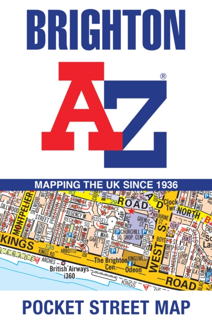 Brighton A-Z Pocket Street Map, Sheet map, folded Book